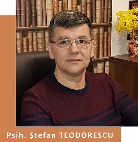 Psihoterapeut Ștefan Teodorescu (Partener Depreter-Paxonline)